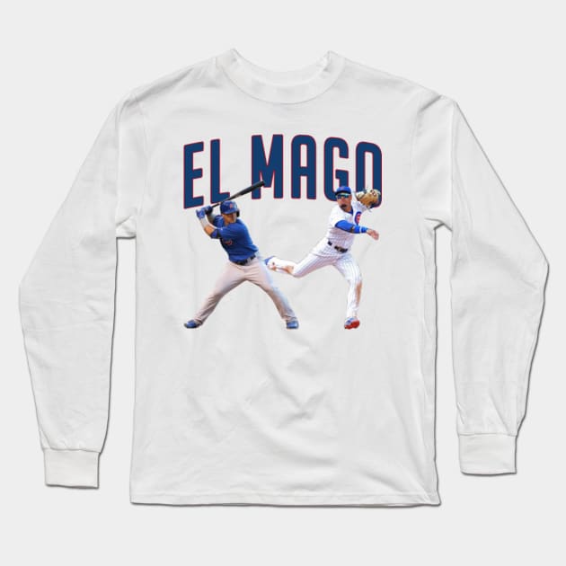 el mago javier baez 3 Long Sleeve T-Shirt by rsclvisual